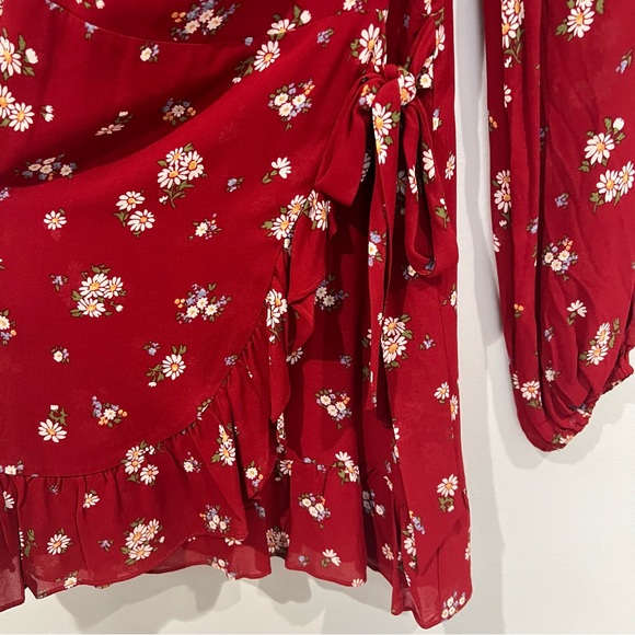 Reformation Cammi Mini Dress in Cassia - Picture 4 of 6